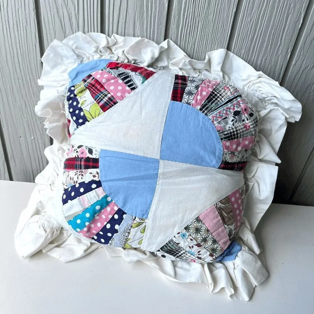 Handmade quilted patchwork
